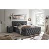 Boxspringbett Cashfield 8 ca. 180x200 cm Anthrazit - Anthrazit/Schwarz, MODERN, Holzwerkstoff/Kunststoff (180/200cm) - MID.YOU