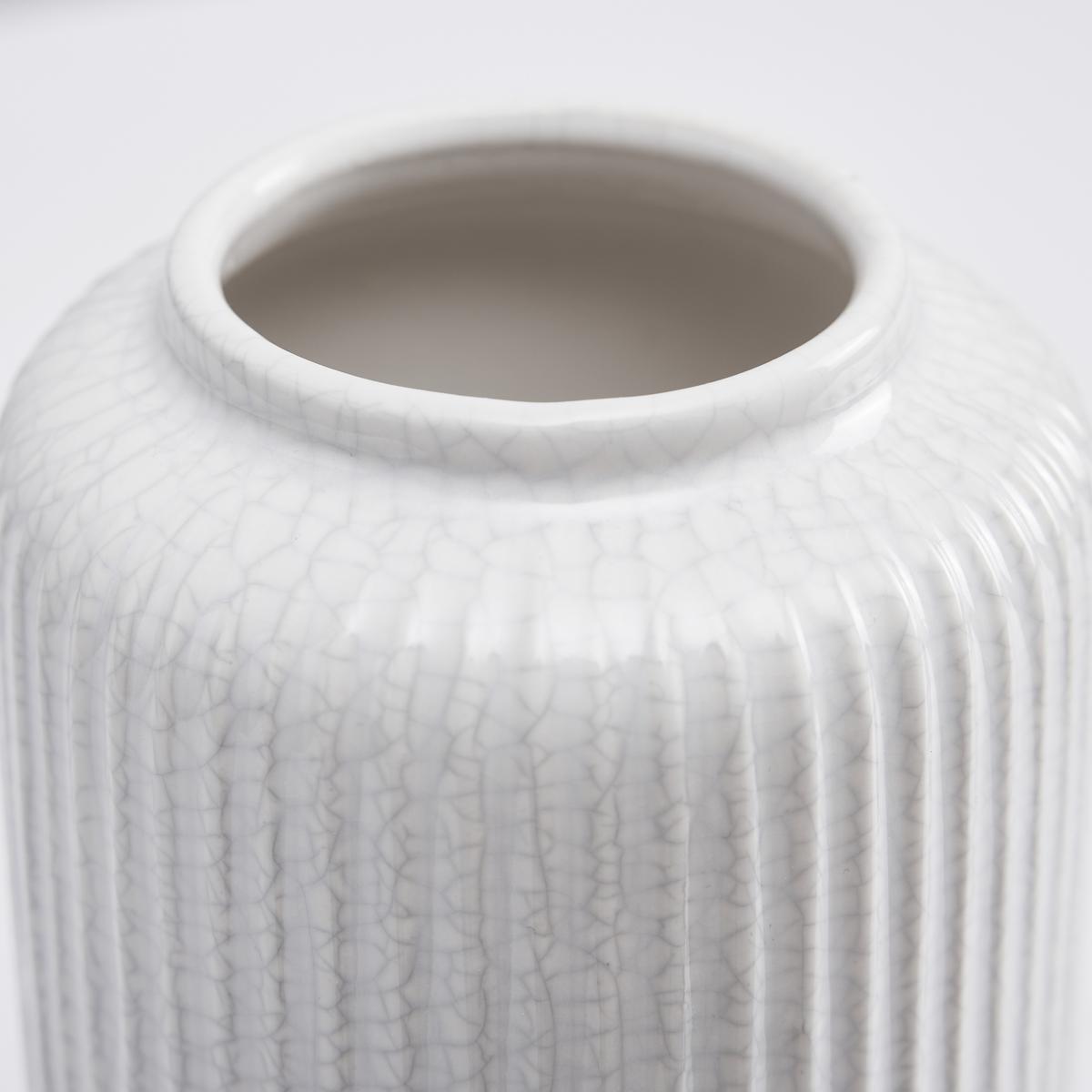 Vaza Rezzo - siva/bela, Moderno, keramika (10,8/20cm) - Bessagi Home