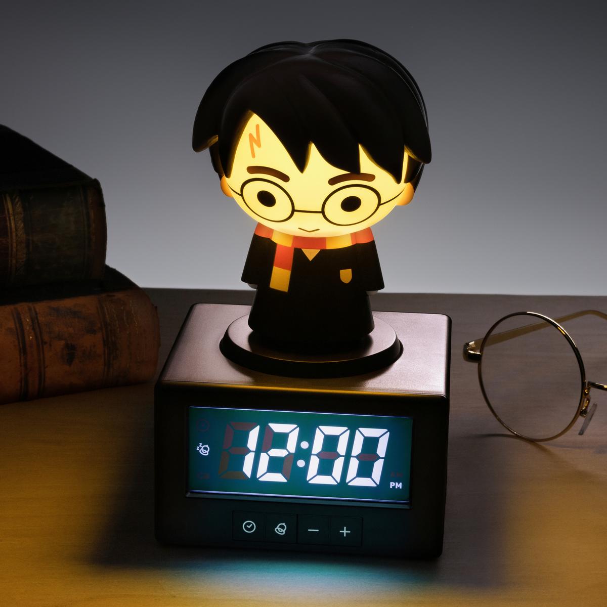 BUDZIK HARRY POTTER ICON ALARM CLOCK - czarny, Basics, tworzywo sztuczne (10/16.3/9cm)