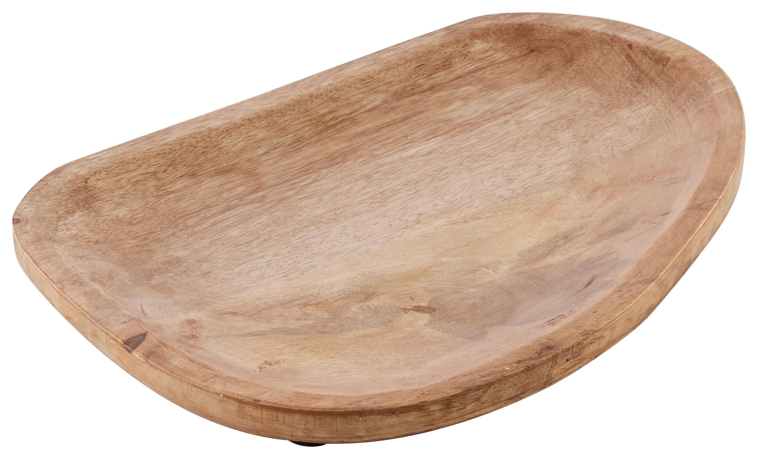 Platzteller Mango Naturfarben - Naturfarben, Konventionell, Holz (28.5/20.5/2cm)