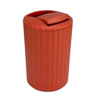 Coș de gunoi pentru cosmetice Allstar Minas - teracotă, Modern, plastic (15/25/15cm) - Wenko