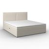 BOXBETT IMOLA - noir/crème, MODERN, textile/matière synthétique (180/200cm) - Bessagi Home