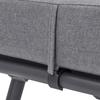 DINING-LOUNGESET CAMILLA - Grijs, Modern, Textiel/Glas (252/65/68cm) - Bessagi Garden