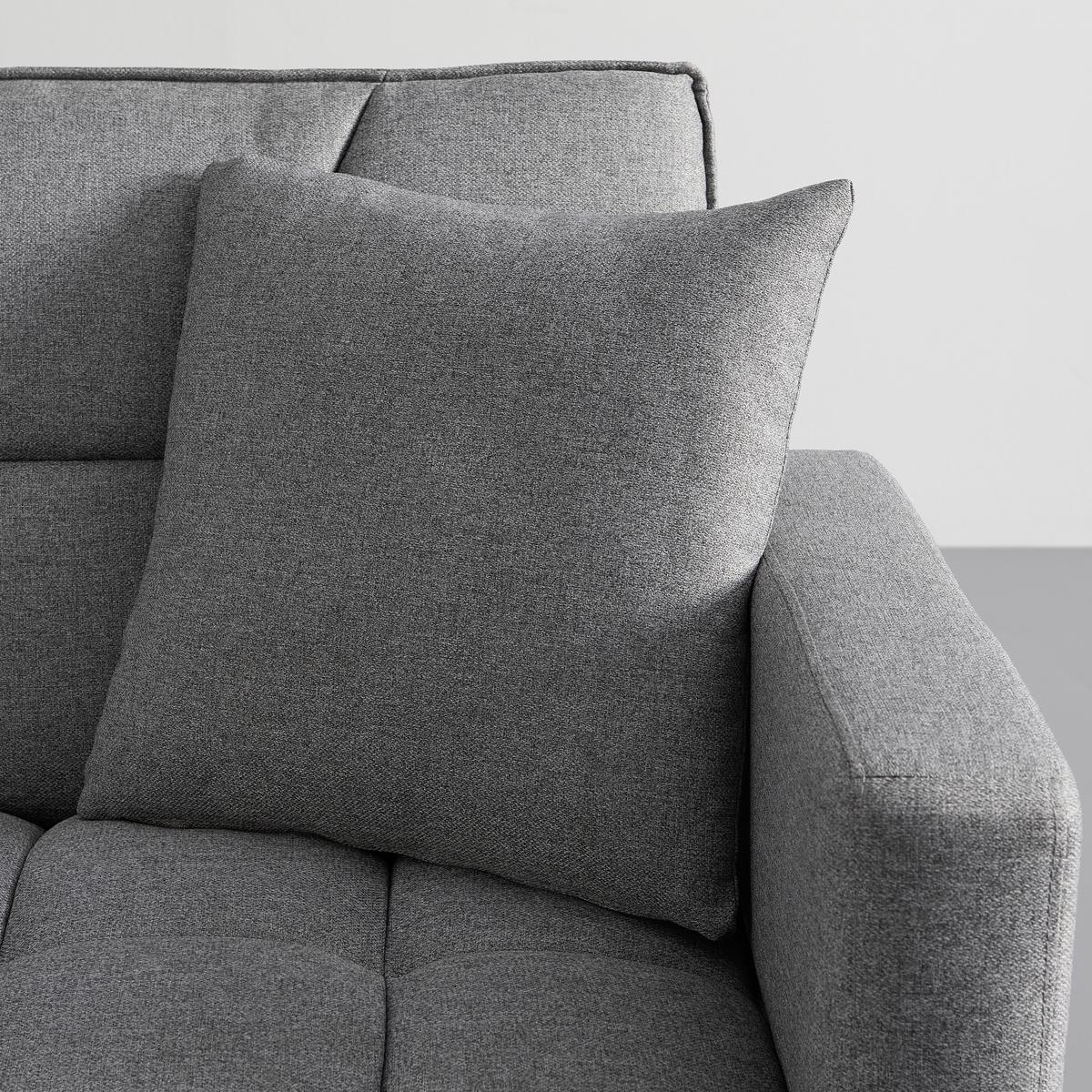 Zofa S Posteljno Funkcijo David, Siva - barve kroma/siva, Moderno, kovina/tekstil (196/83/89cm) - Bessagi Home