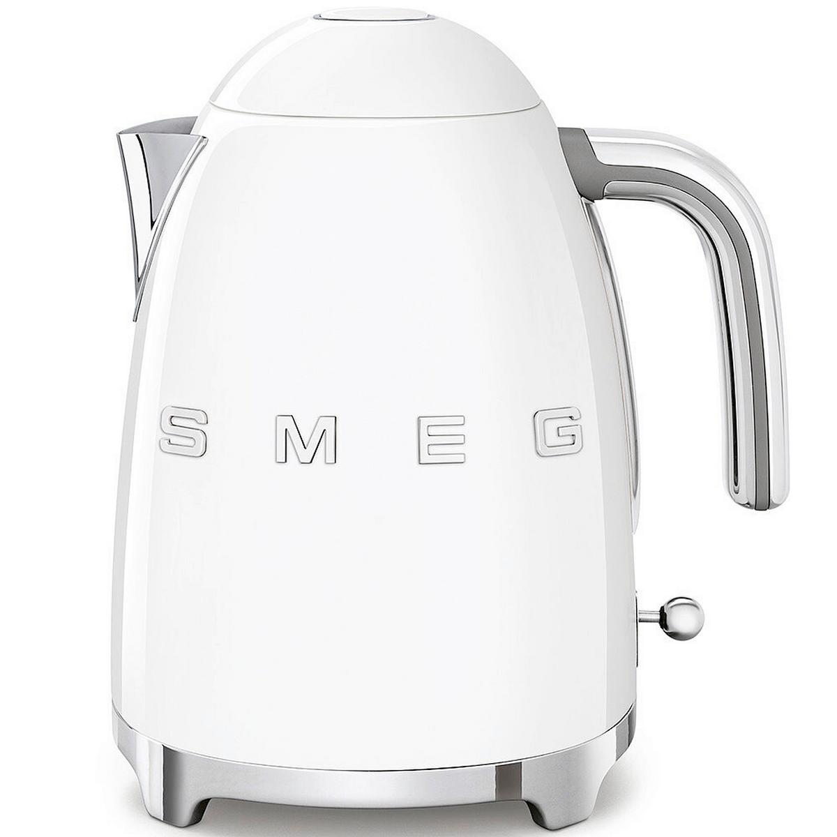 CZAJNIK ELEKTRYCZNY KLF03WHEU SMEG - Basics, metal (22,3/24,8/17,1cm) - SMEG