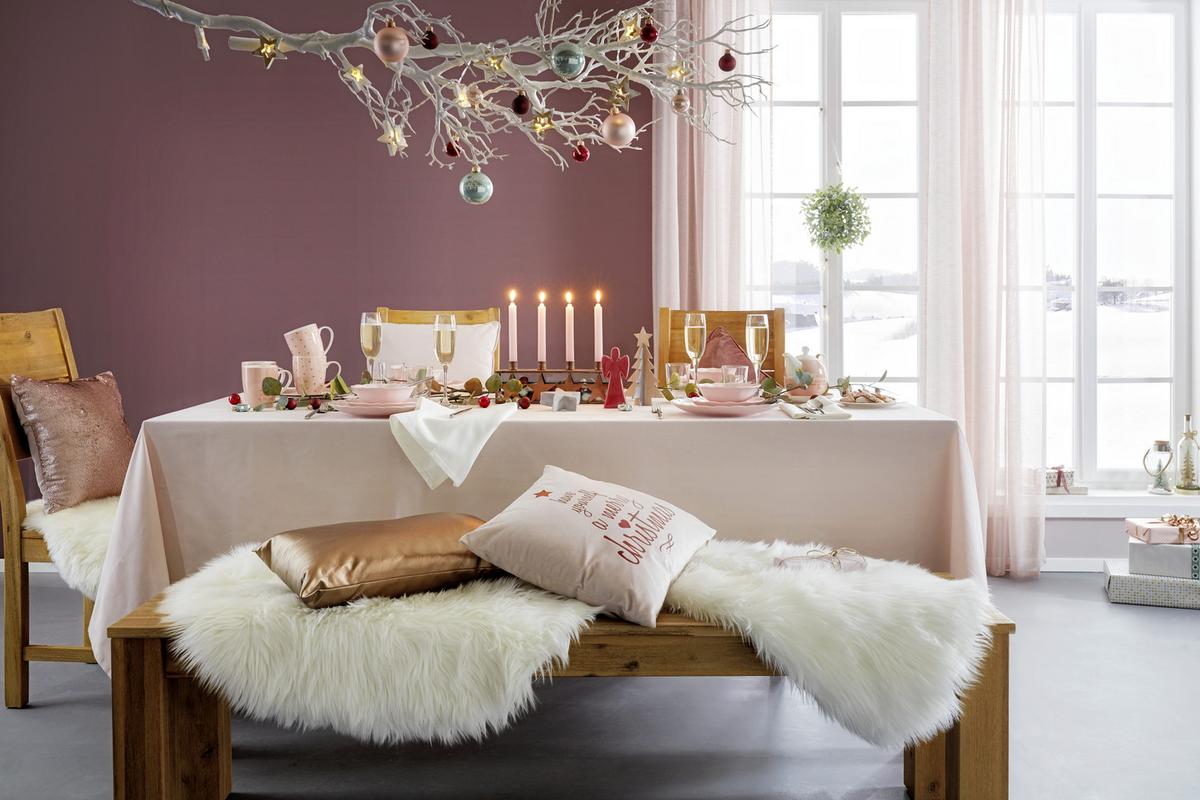 Dekozweig Sam in Weiß - Weiß, Kunststoff (97cm) - Modern Living