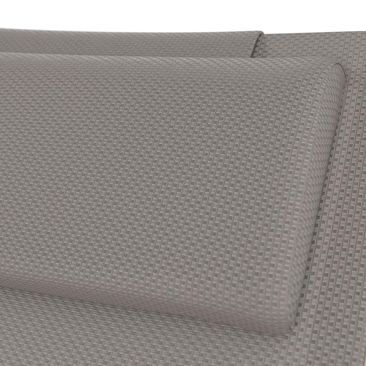 Napozóágy William - krém, Modern, textil/fém (198/62/89cm) - Mömax