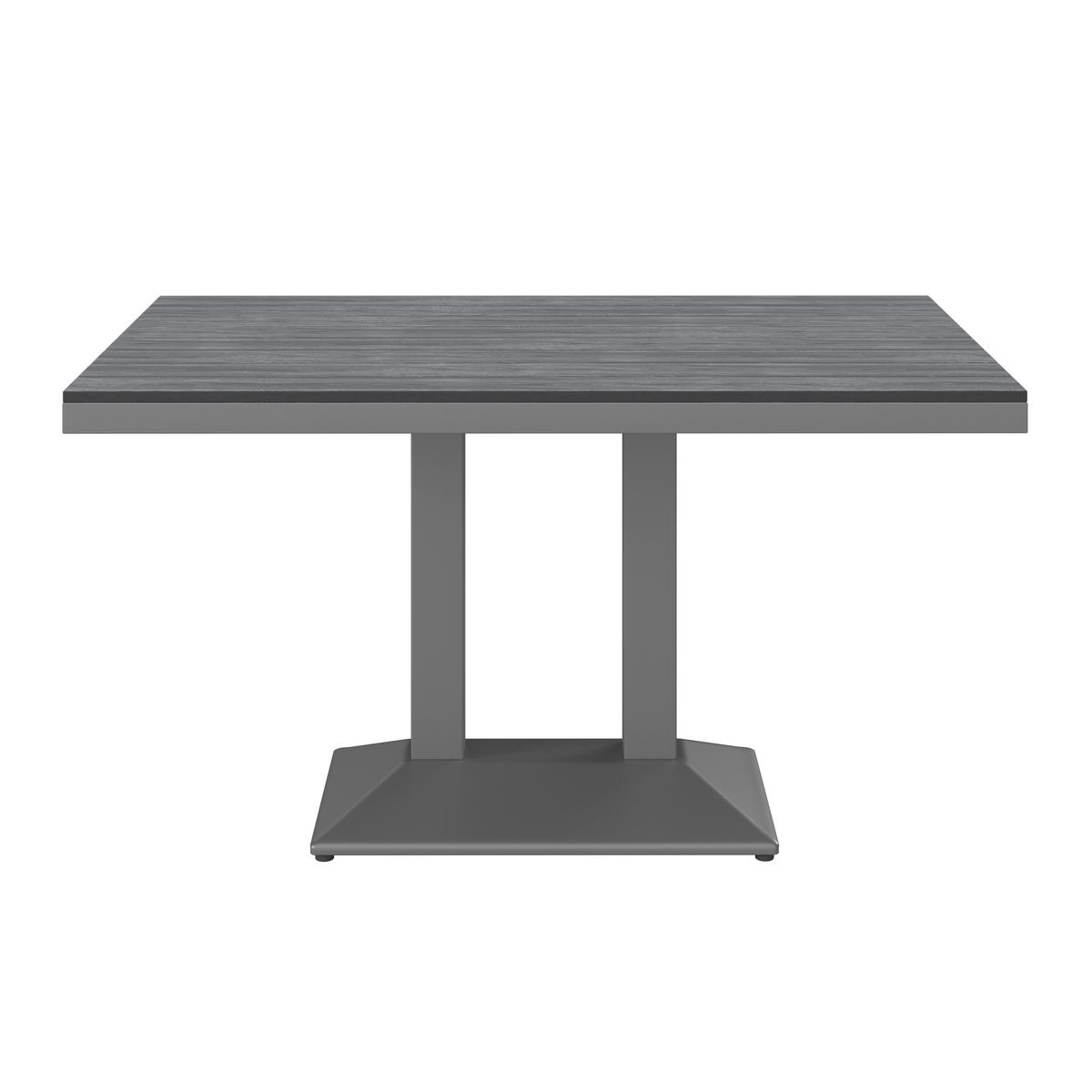 DiningLoungeset Pergolina Weiß Metall/Outdoorstoff +Abdeckung - Schwarz/Weiß, MODERN, Kunststoff/Textil (194/245cm) - Bessagi Garden