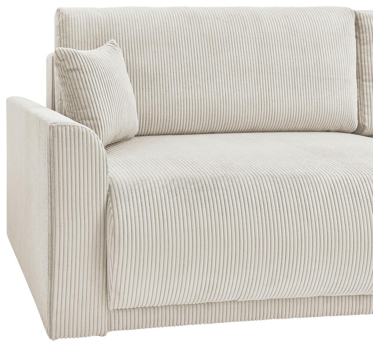 Coltar Kim - crem, Modern, lemn/textil (233/160cm) - Modern Living