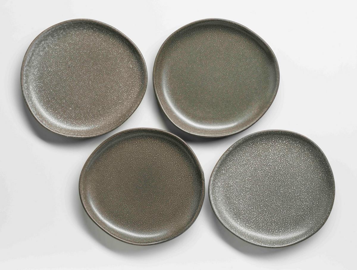 TAFELSERVICE MARLENA - Dunkelgrau, Basics, Keramik - Mäser