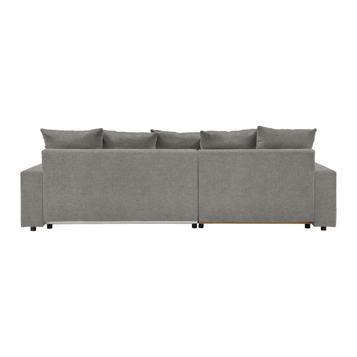 Ecksofa Alatri Dunkelgrau - Dunkelgrau/Schwarz, MODERN, Kunststoff/Textil (289/90/176cm) - Based