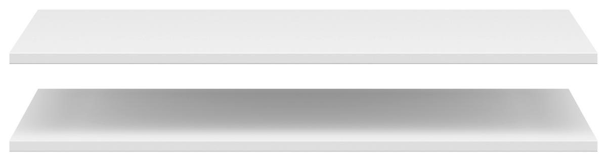 Einlegeboden Multistauraum Weiss - Weiss, Modern, Holzwerkstoff (77/1,5/48cm) - Premium Living