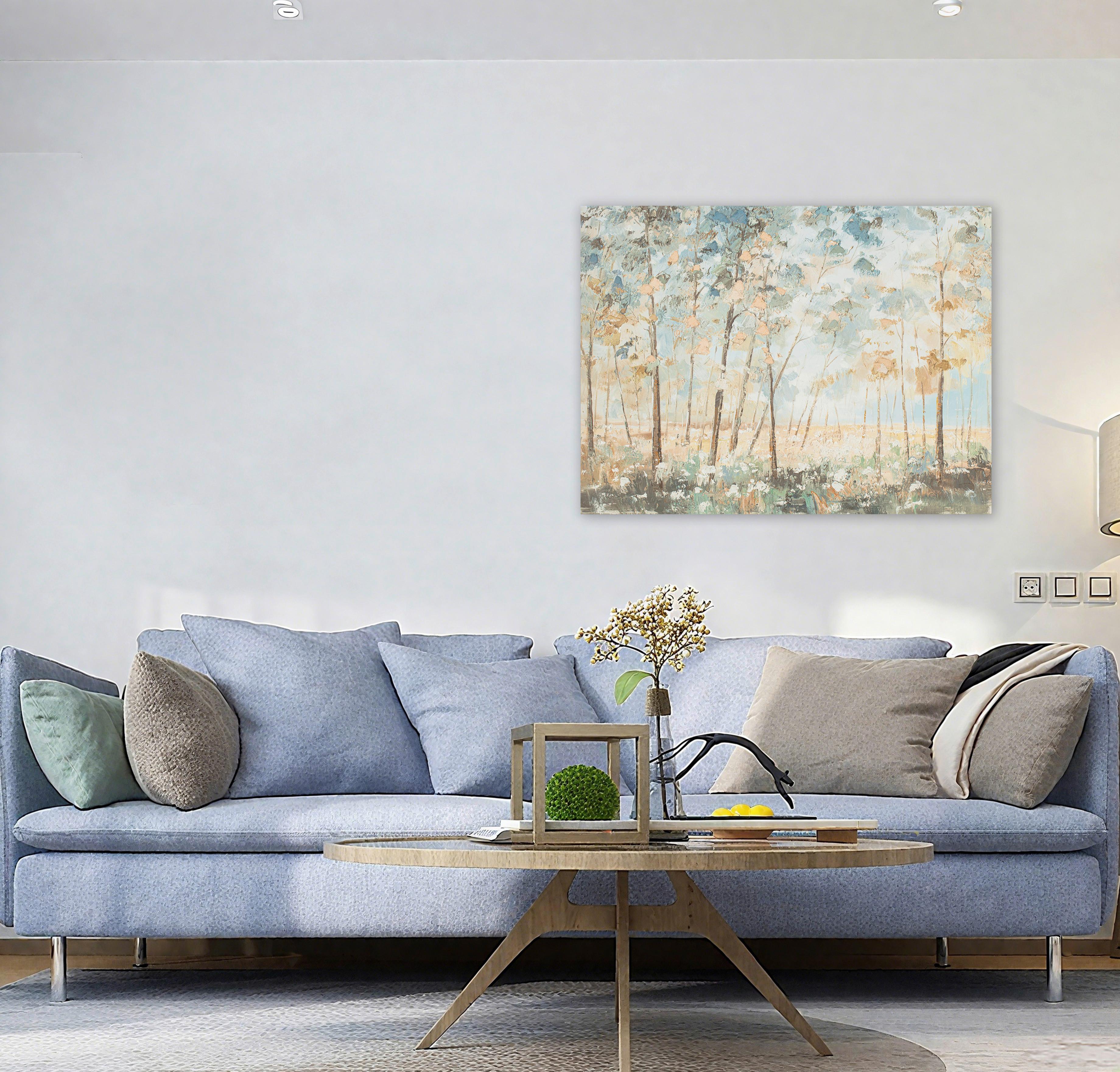 LEINWANDBILD ALLEY - Multicolor, Modern, Holzwerkstoff/Textil (90/120/3,7cm) - Mömax