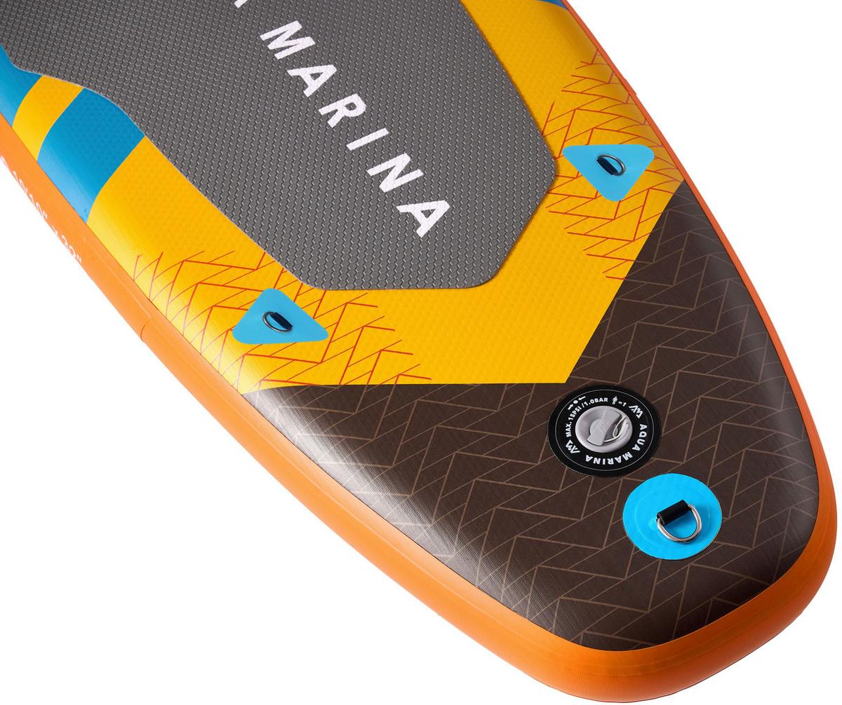 DESKA SUP TURBO - żółty, Konventionell, tworzywo sztuczne (320/81/15cm)