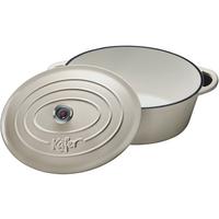 Pecsenyesütő 4307-Ka - krémszínű, Basics, fém (6,7l) - Käfer