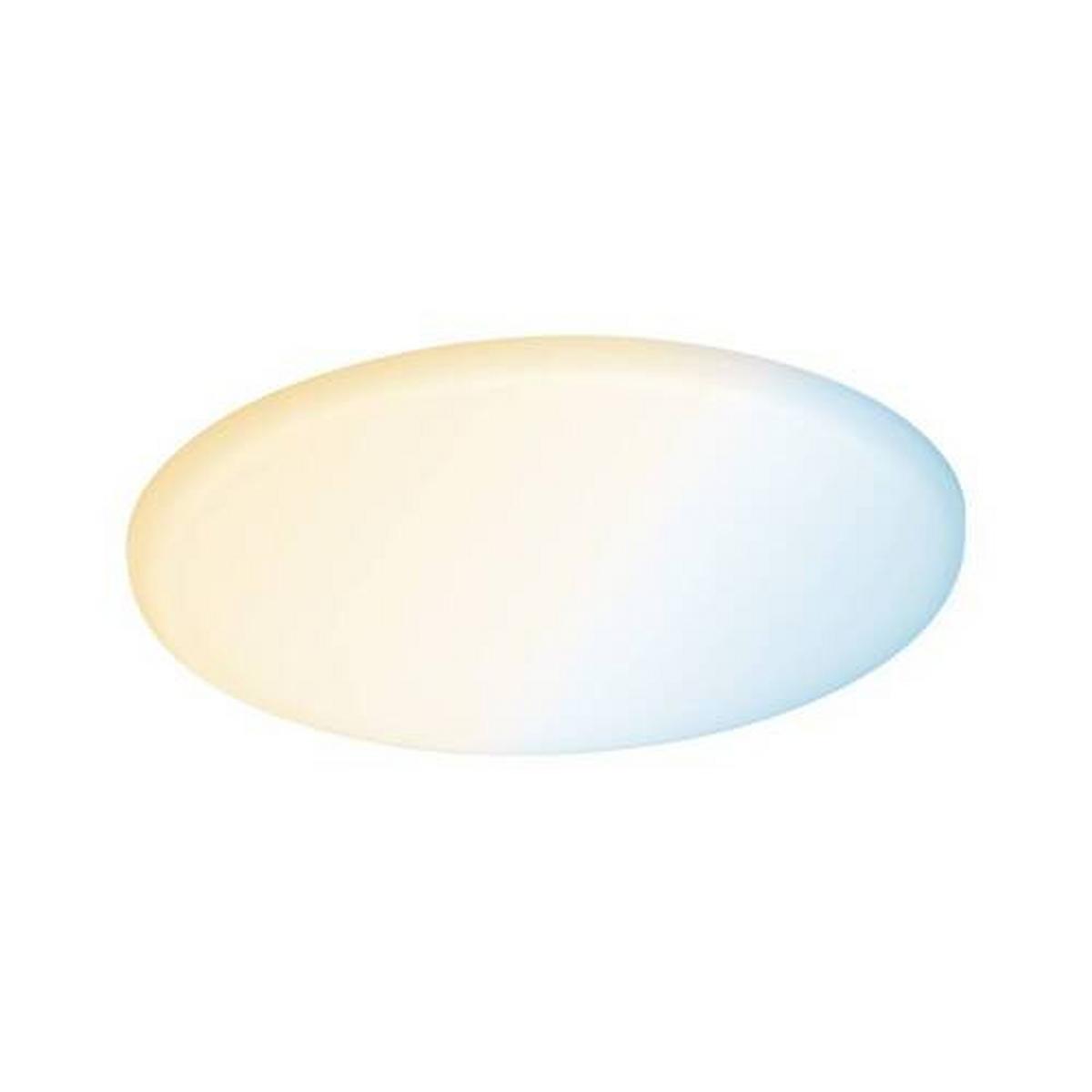 LED-Paneel Veluna VariFit in Weiß max. 15 Watt - Weiß, Basics, Kunststoff (18,5cm) - Paulmann