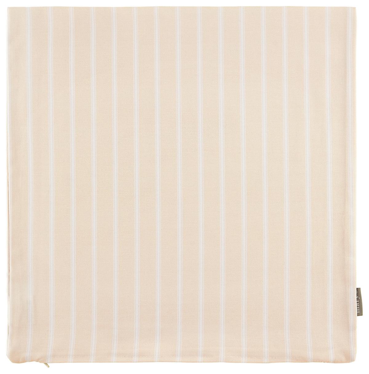 Kissenhülle Steffi ca. 40x40cm - Rosa/Weiß, KONVENTIONELL, Textil (40/40cm) - Mary's