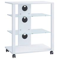 Stojalo Za Tv Folas, Bela - bela, Basics, umetna masa/leseni material (60/70/41cm) - MID.YOU