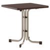 Gartentisch ca. 70x70x72cm Champagner;Mokka - Champagner/Mokka, MODERN, Holzwerkstoff/Metall (70/70/72cm) - Sieger