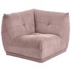 Modul Sofa Giselle Ecke Altrosa - Altrosa, Trend, Textil (105/80/105cm) - Livetastic