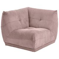 Modul Sofa Giselle Ecke Altrosa - Altrosa, Trend, Textil (105/80/105cm) - Livetastic