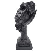 Objekt Dekorativni Aron - crna, Moderno, prirodni materijali (15,5/33/14,3cm) - Mömax