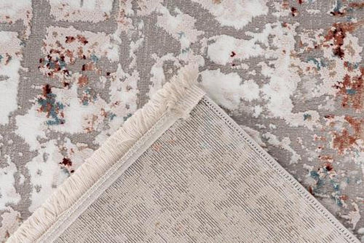 Vintage-teppich Ilm8y-80-150 - Rosa/Grau, Design, Textil (80/150cm) - Kayoom