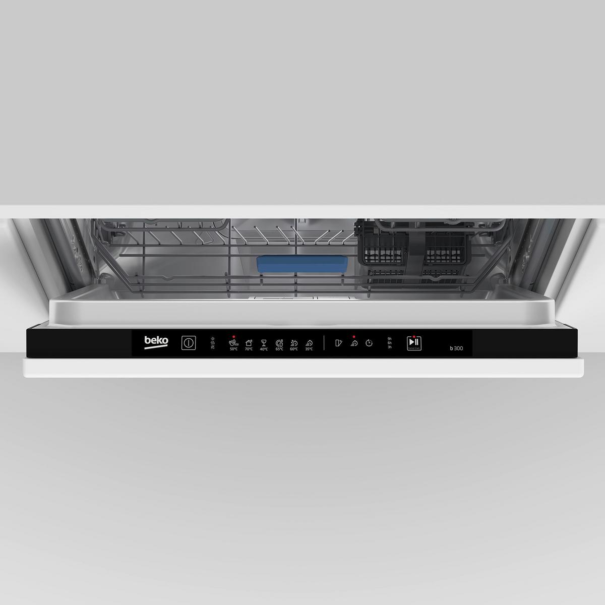 Geschirrspüler BDIN36440 Edelstahlfarben - Edelstahlfarben, MODERN, Metall (60/81,8/56cm) - Beko