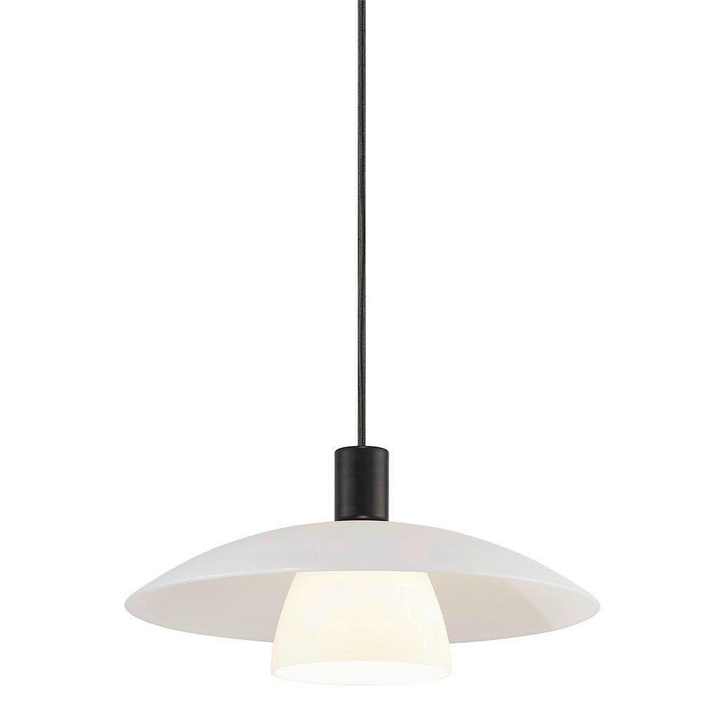 LAMPA WISZĄCA VERONA PELA / JAPANDI - biały, Design, szkło (40/19cm) - Nordlux