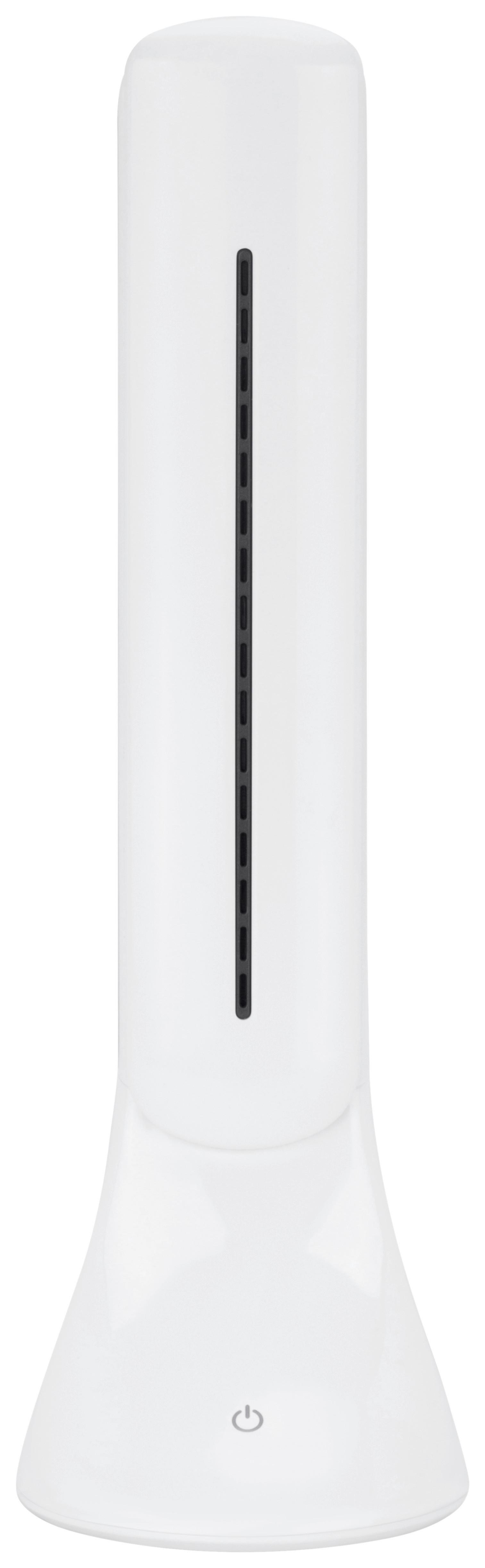 LED-Schreibtischleuchte Uff Weiß max. 3 Watt - Weiß, MODERN, Kunststoff (7,8/7,8/24,8cm) - Mömax