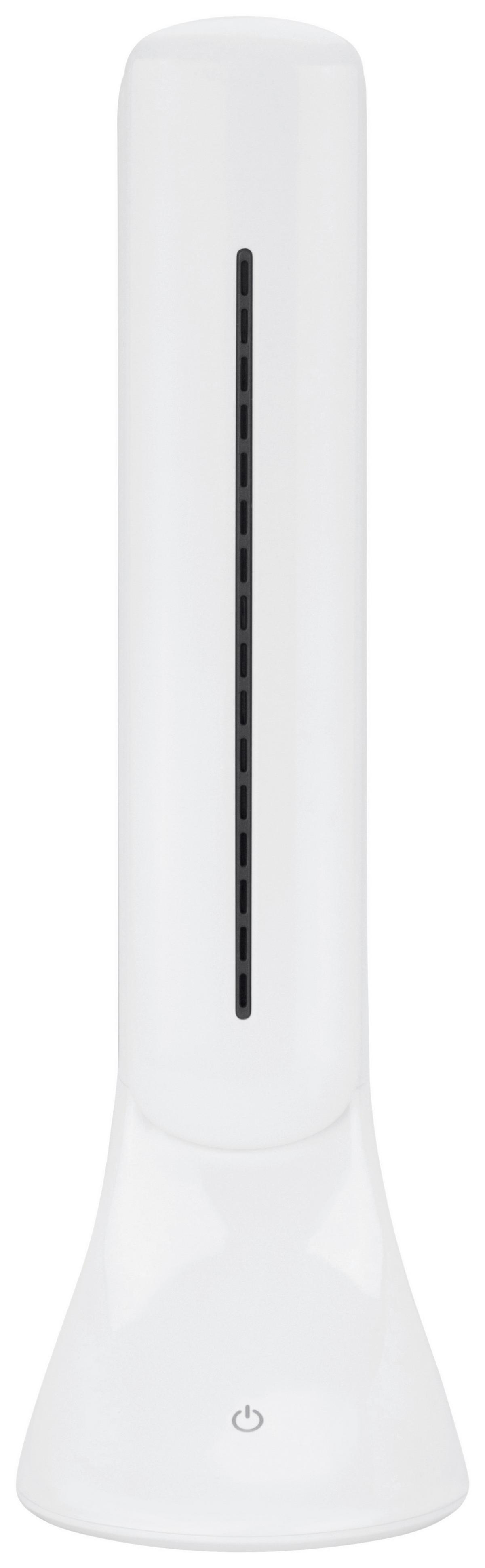 Led Íróasztali Lámpa Uff - fehér, Modern, műanyag (7,8/7,8/24,8cm) - Mömax