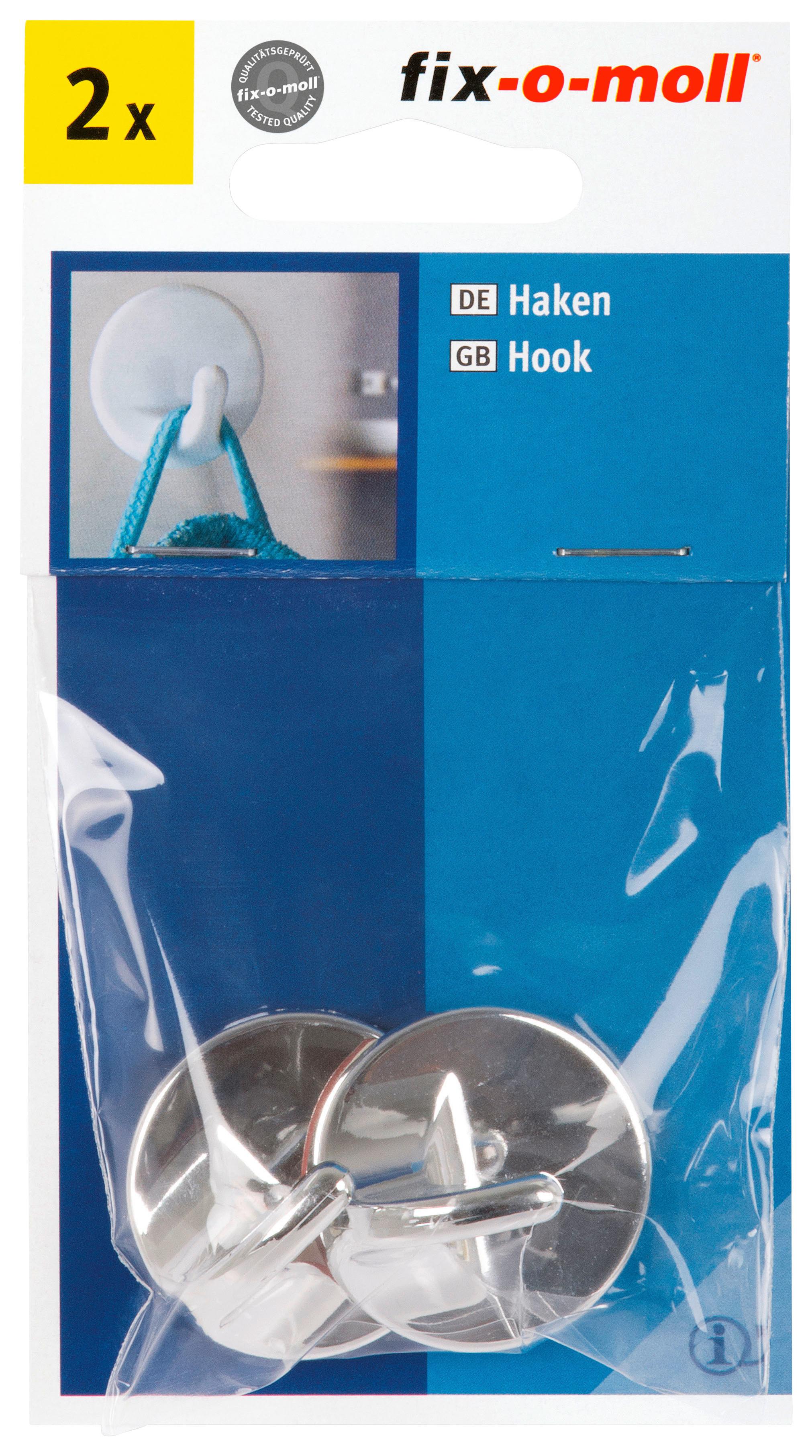 Kampó Átm: 3,5cm - ezüstszínű, műanyag (3,5cm) - Suki