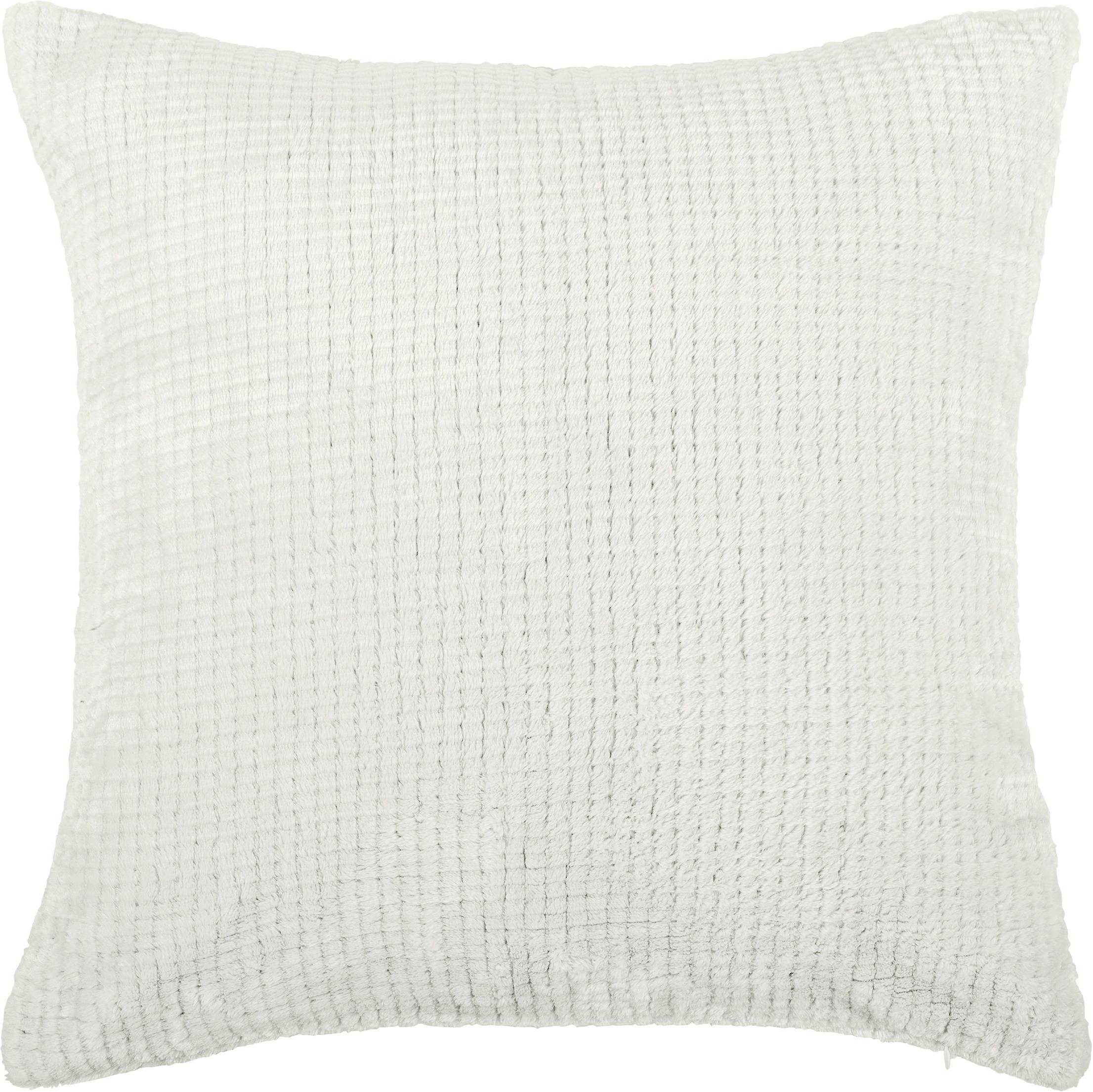 Kissenbezug Sissy Grauweiß ca. 45x45cm - Grauweiß, Textil (45/45cm)