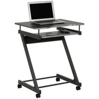 Schreibtisch in Anthrazit - Anthrazit, Modern, Holzwerkstoff/Metall (60/76/49cm) - Mömax