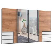 Ormar S Kliznim Vratima Level 36a - bijela/boje hrasta, Moderno, drvni materijal (350/216/65cm) - Modern Living
