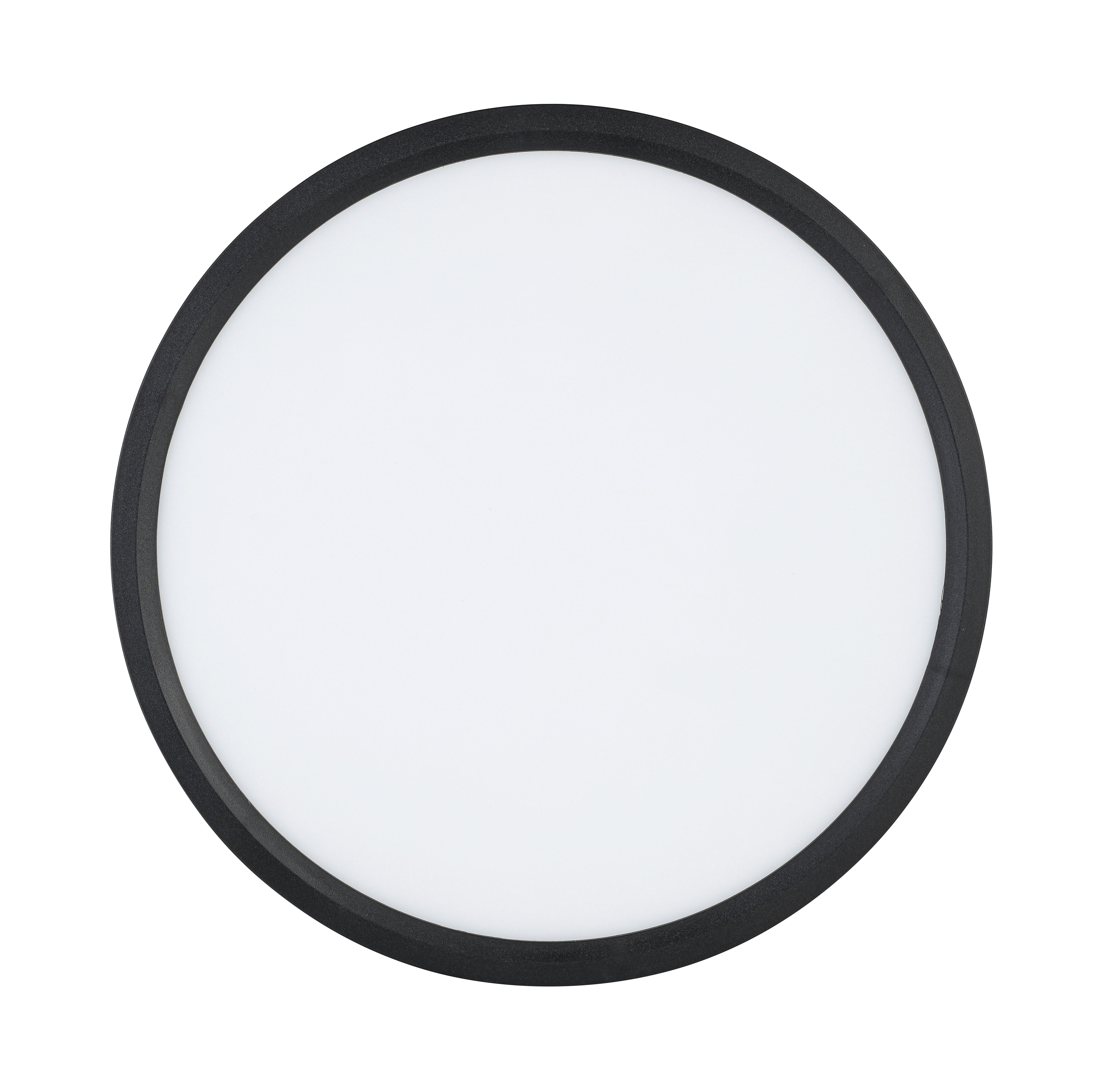 LED-TAKLAMPA TIR - vit/svart, Modern, plast (30/2,5cm) - Mömax