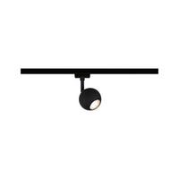 Schienensystem-Strahler Urail Tup Schwarz max. 10 Watt - Schwarz, Design, Metall (8,0/15,9cm) - Paulmann