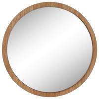 LUSTRO ŚCIENNE AGRA - kolor dębowy, Natur, materiał drewnopochodny/drewno (40/40/2cm)