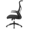 SNURRSTOL ROXY - svart, Design, metall/trä (63/106-114/68cm) - Mömax