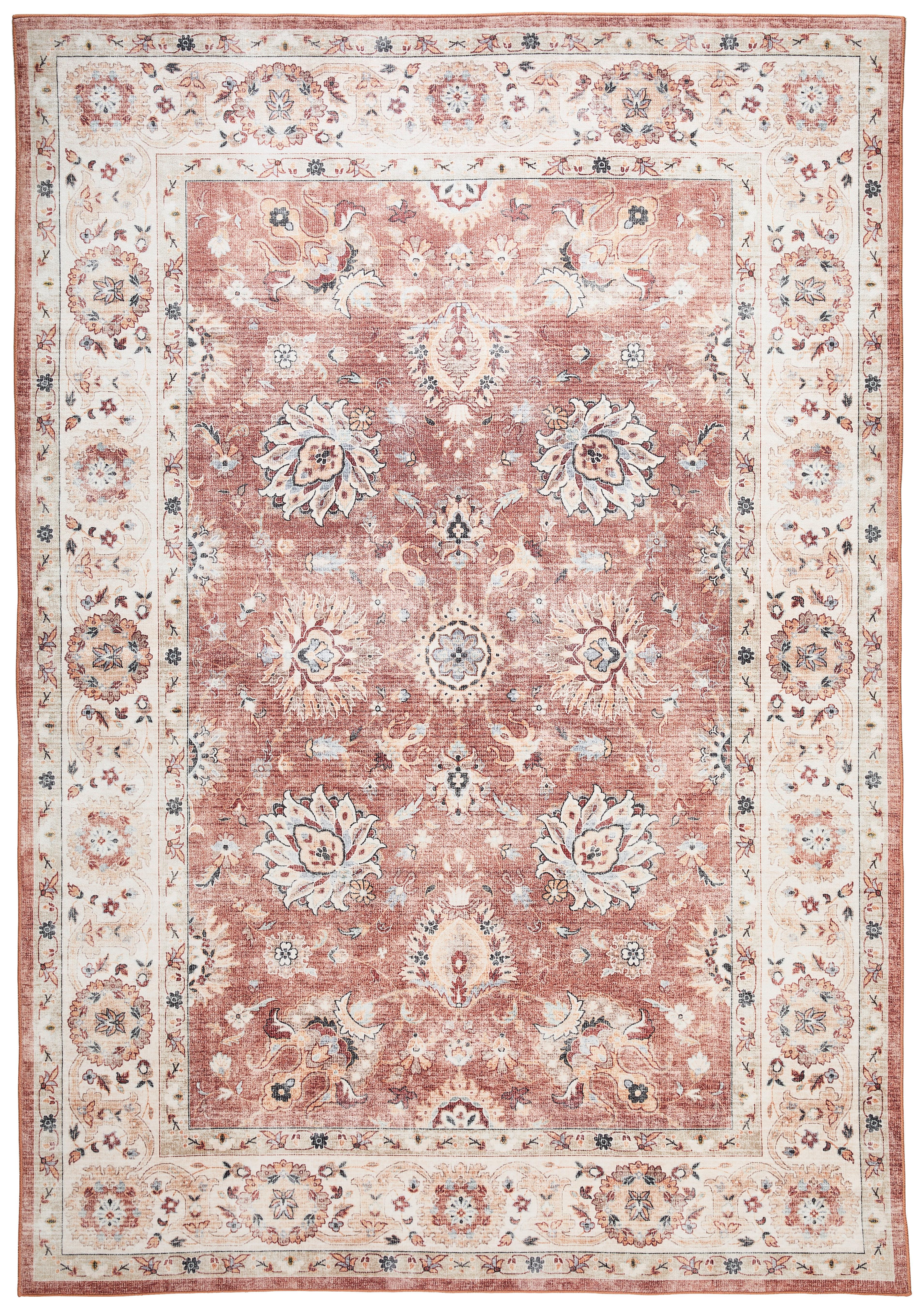 DYWAN VINTAGE CLASSIC EDITION - terakota, Trend, tkanina (160/230cm) - Novel