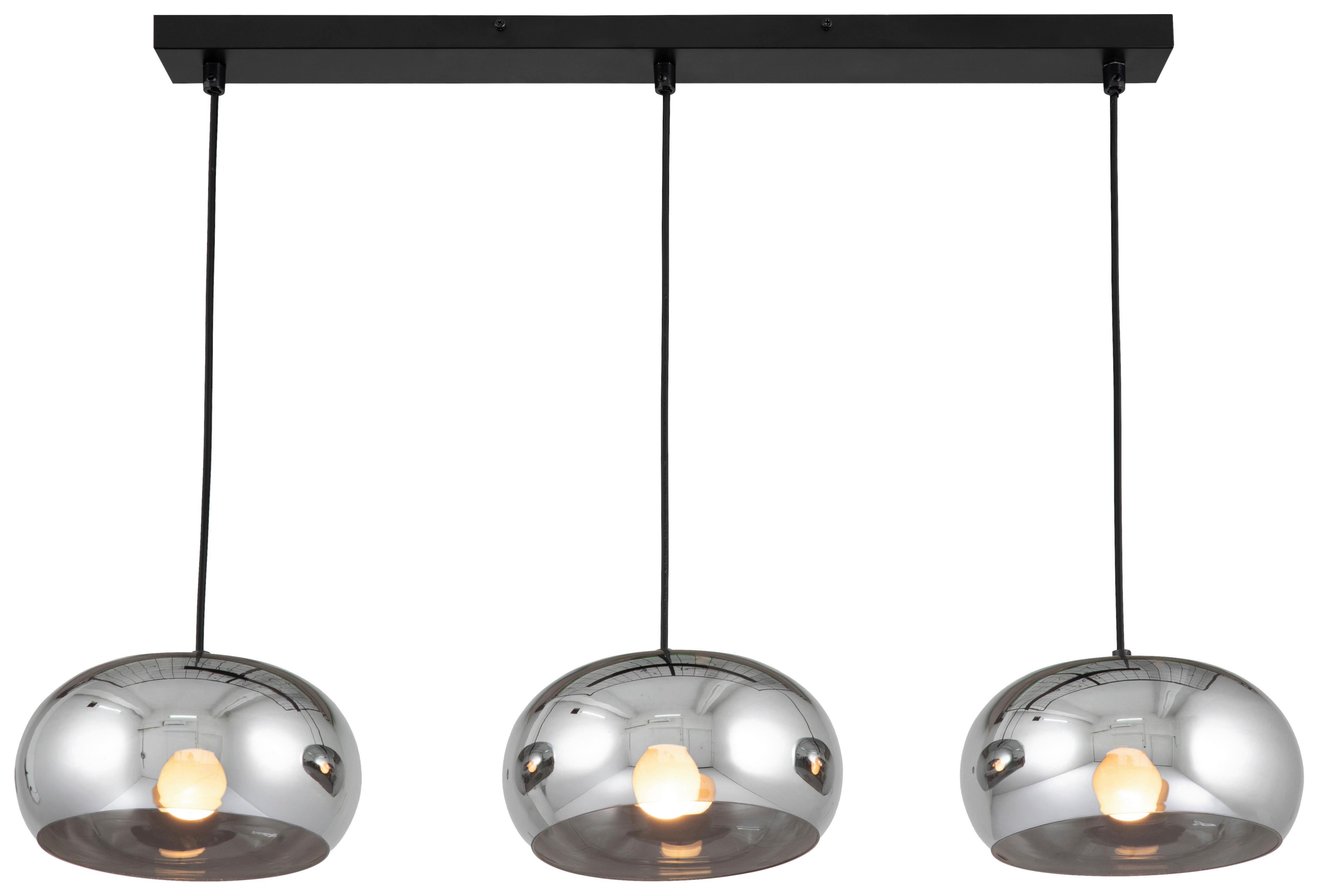 LAMPA WISZĄCA STACY - czarny, Trend, metal/szkło (68/20/120cm) - Novel