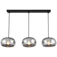LAMPA WISZĄCA STACY - czarny, Trend, metal/szkło (68/20/120cm) - Novel