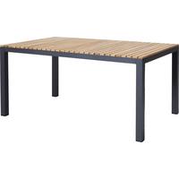 Gartentisch Mood Extreme Teakholz/Anthrazit rostfrei - Anthrazit/Teakfarben, KONVENTIONELL, Holz/Metall (167,5/100/74cm) - Gardenson
