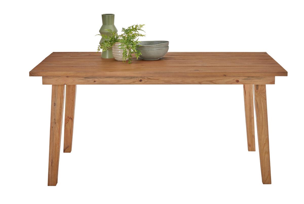 Esstisch in Naturfarben - Naturfarben, Design, Holz (160/90/75cm) - Zandiara