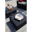 Gartentisch California - Graphitfarben, MODERN, Kunststoff (68/35/68cm) - ALLIBERT