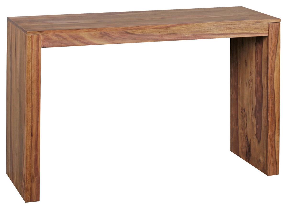 Konzolna Mizica Mumbai - barve indijskega rožnega lesa, Trendi, les (115/40/75cm) - MID.YOU