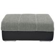 Tabure Multi - boje srebra/boje kroma, Modern, tekstil/metal (100/43/80cm) - Modern Living Tabure Multi - boje srebra/boje kroma, Modern, tekstil/metal (100/43/80cm) - Modern Living