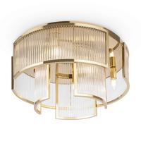 Deckenleuchte Frame Goldfarben max. 60 Watt - Goldfarben, Design, Glas/Metall (55,4/28,2cm) - MAYTONI