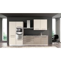 Kuhinjski Blok Line, Z Aparati, 330 Cm - siva/črna, Moderno, kovina/leseni material (330/60/216/240cm) - Mömax