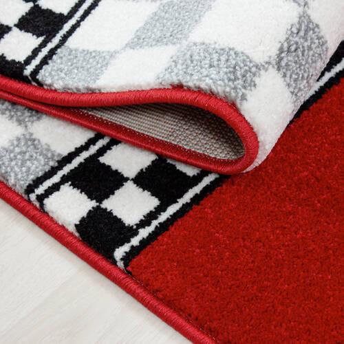 Otroška Preproga Kids, Rdeča, 120cm - rdeča, Trend, tekstil (120/120cm) - Ben'n'jen